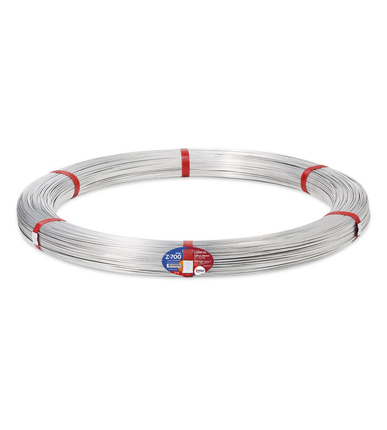 Arame Liso Ovalado 1000M 3 X 2,40Mm Z-700 Belgo