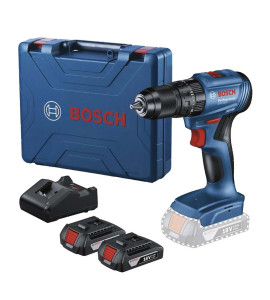 Parafusadeira Furadeira De Impacto Gsb 185-Li Com Duas Baterias Sem Fio Bosch