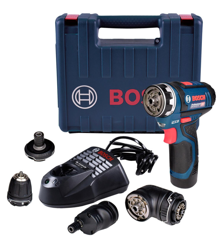 Furadeira Parafusadeira 4 Em 1 3/8”Bateria Gsr12V-15Fc Bosch