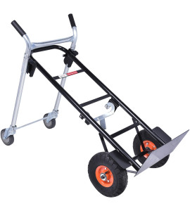 Carrinho De Transporte Multiuso 2 Em 1 300Kg Bumafer