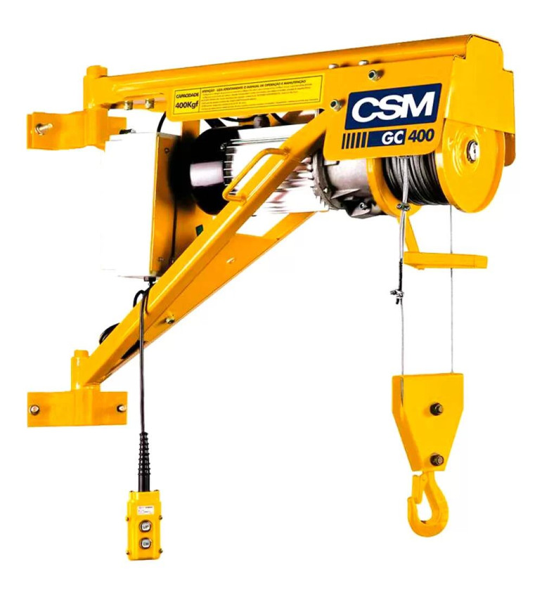 Guincho De Coluna Elétrico 400Kg 50L 220/380V Trifásico Csm