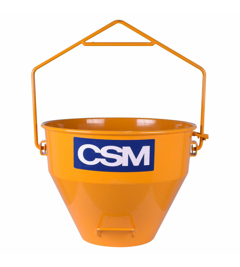 Caçamba Para Guinchos Amarela Com Tripé 50L Csm