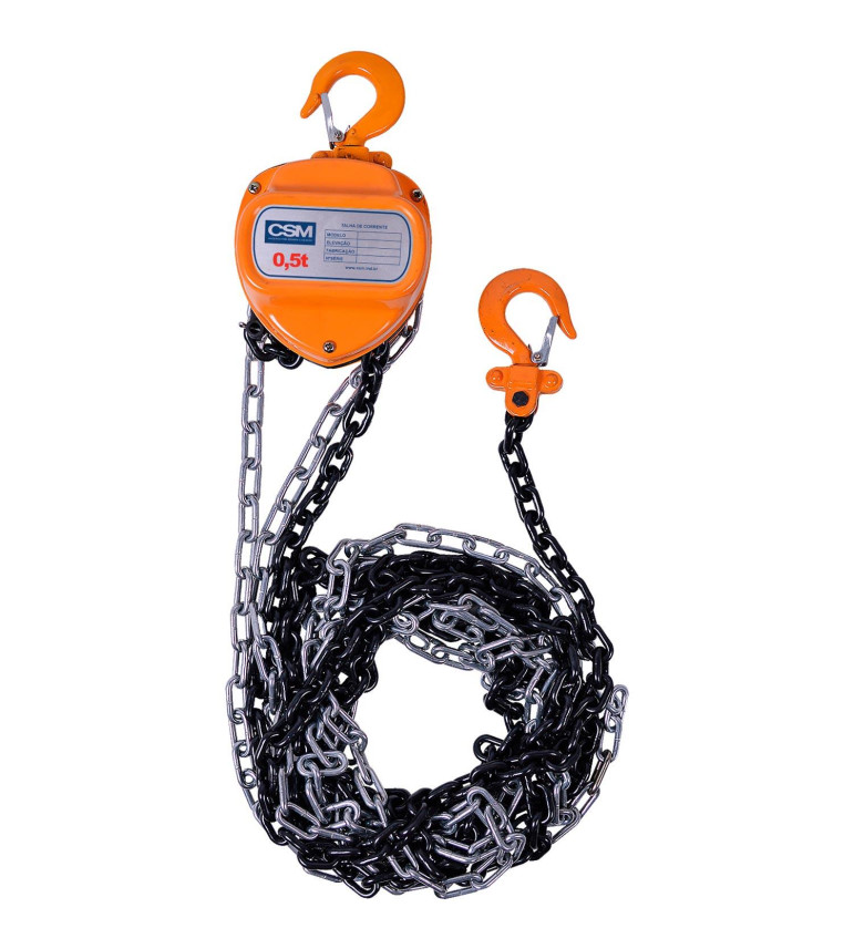Talha Manual De Corrente Tc 500 Kg 3 Metros Csm