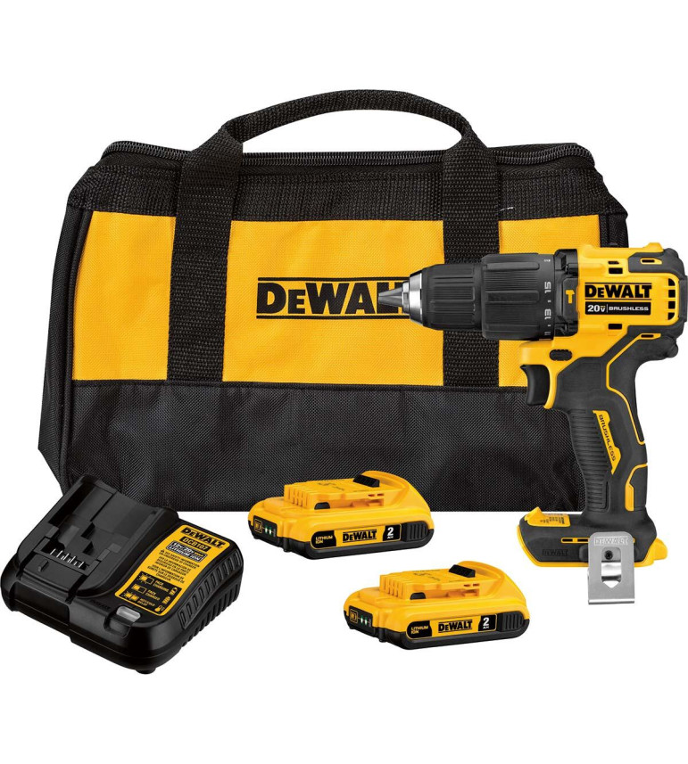 Parafusadeira Furadeira De Impacto A Bateria 1/2 20V Dewalt