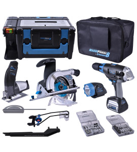 Kit De Ferramentas Multifunções 8 Em 1 Maksiwa