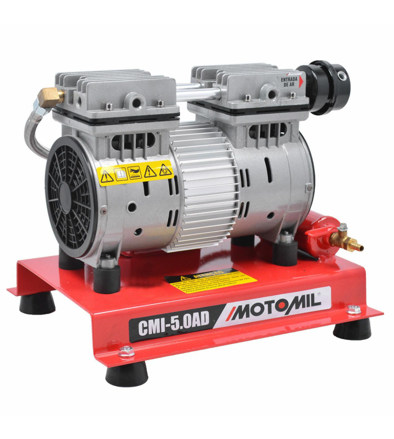 Compressor Ar Direto Sem Óleo 5Pcm Cmi-5,0 Ad Motomil - 220V
