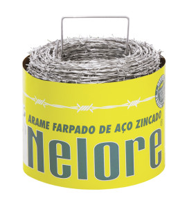 Arame Farpado Fio 16 250m Morlan