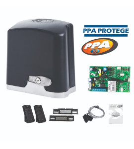 Motor De Portão Deslizante Dz Rio 500 Analógica 1/3 Hp Ppa 220v s/ Cremalheira