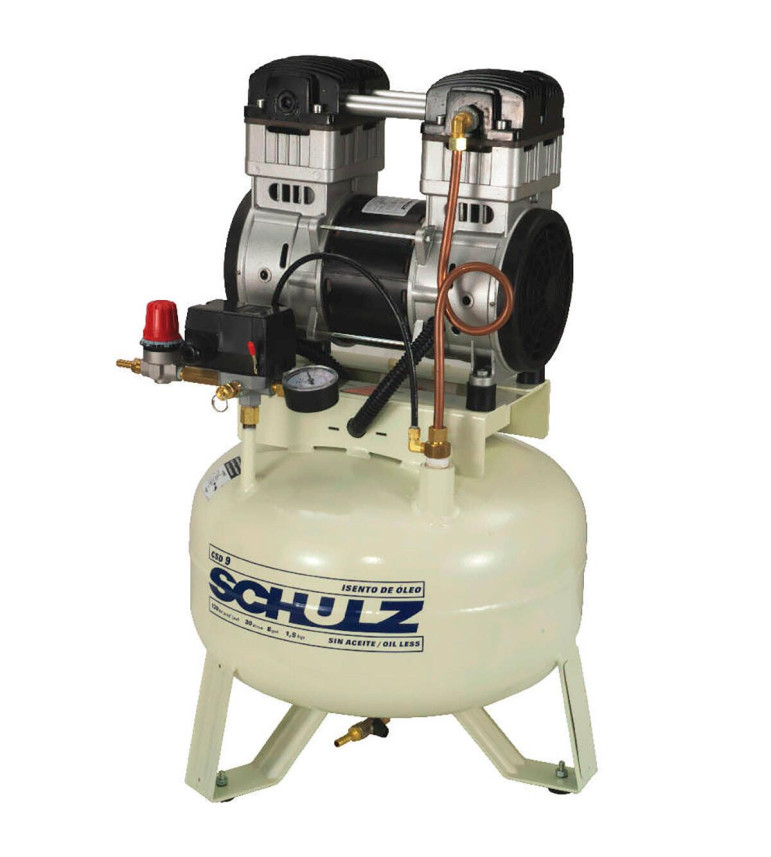 Compressor Isento De Oléo 220V 30L 1,5Hp 9Pcm Schulz