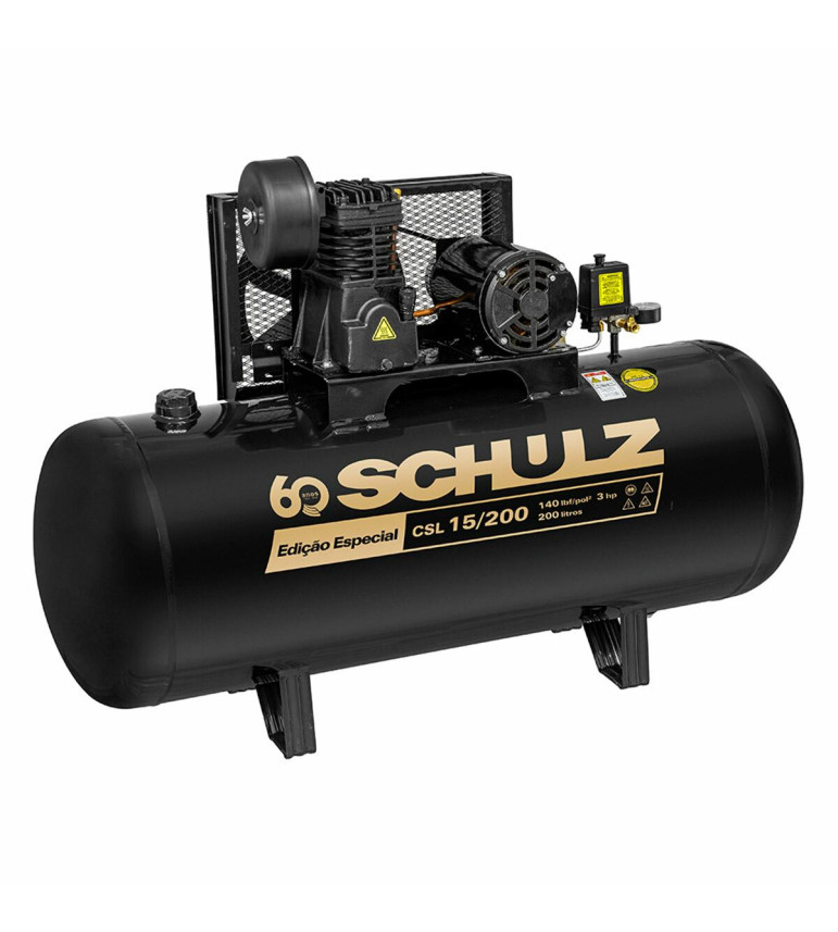 Compressor Pistão Csl 15/200 220V/380V Schulz