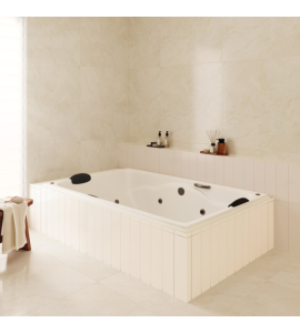 Banheira de Hidromassagem Cromoterapia 45x170x110cm Neo Confort Plus Sensea