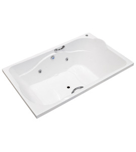 Banheira de Hidromassagem 170x110x45cm Neo Confort Sensea