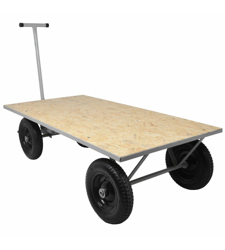 Carro Plataforma Madeira 600Kg Worker